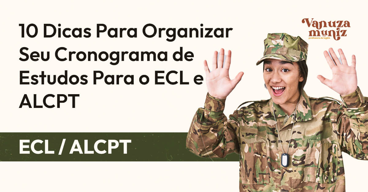 CRONOGRAMA DE ESTUDO PARA O ECL E ALCPT